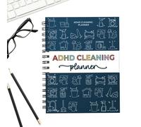 Pianificatore del programma di pulizia | Organizzatore delle attività domestiche | Programma giornaliero per appartamento familiare | Pianificazione delle pulizie settimanali e mensili per la casa, la