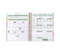 Pianificatore Di Budget, Facile Da Usare, 21,6x27,9 Cm, Taccuino Mensile Con Copertina Rigida, Organizer Per Fatture Mensili, Percorso Visivo Verso La Fiducia, Per Finanza Personale, Scuola, Posto