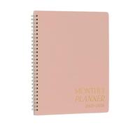 Pianificatore Di Calendario Mensile -2025-2026 Pianificatore Mensile Portatile Calendar Book, Organizer Diario With Task Check List, Pianificazione Del Calendario Per La Casa, La Scuola, La