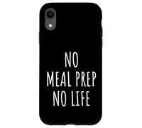 Pianificatore di cibo sano da cucina per uomini e donne Custodia per iPhone XR