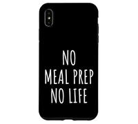 Pianificatore di cibo sano da cucina per uomini e donne Custodia per iPhone XS Max