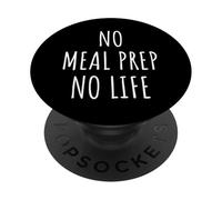Pianificatore di cibo sano da cucina per uomini e donne PopSockets PopGrip Adesivo