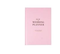 Pianificatore Di Matrimoni Per Matrimonio | Agenda completa in inglese, libro dei regali contabili, quaderno cartaceo for la pianificazione del matrimonio(Pink)
