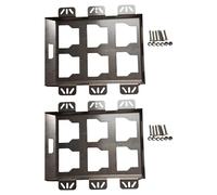 Pianificatore di utensili per veicoli Piastra di montaggio Struttura coerente contro il piano di scossa per materassi per camion aree di lavoro Costruzione in metallo 6 elementi di fissaggio Piastra