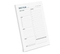 Pianificatore giornaliero dei pasti di fitness con 60 fogli di monitoraggio dei pasti fitness blocchi note di monitoraggio dell'allenamento Diario Notebook Book Review Journal