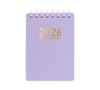 Pianificatore giornaliero - Pad | 2026 Notebook, A7 Pocket Size Workbook Portatile per Sketting Classroom Nursing College Research Law Work Meetings