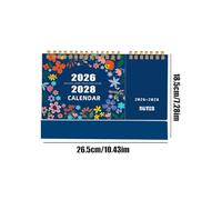 Pianificatore Mensile 2026-2028 - Programma Gennaio-dicembre Settimanale Giornaliero | Affidabile Calendario Triennale Da Scrivania Per Casa, Ufficio, Scuola, Dormitorio, Appartamento, Insegnante, Stu