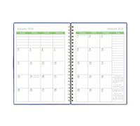 Pianificatore mensile - Notebook di calendario, organizzatore 'agenda | 2026-2028 Libro di programma a 3 anni vincolato a, diario della scrivania degli insegnanti per la pianificazione del