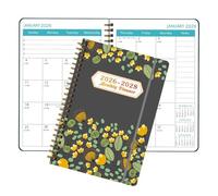 Pianificatore Murale Mensile - Calendario Murale Mensile | Noteble Dates Scheme Di Pianificazione | Elegante Pad 'organizzazione Con Layout Non Datato, Grande Vista A Griglia, Sezione Note Rimovib