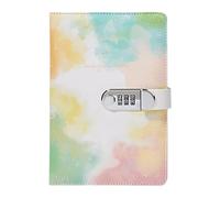 Pianificatore Notebook Per Diario Con Copertina Rigida Blocco Combinato Per Password Journaling Giornaliero Notepadi Viaggio Portatile Blocco Numerico