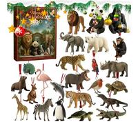 Pianificatore Per Il Conto Alla Rovescia Di Natale - Calendario Degli Animali In Acrilico Da 10,23 X 7,08 Pollici, Calendario 'Avvento Di Natale 2025, Ciondolo Da Collezione Per Adolescenti E Bamb