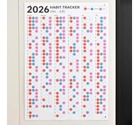Pianificatore per il Tracciamento delle Abitudini | Strumento Per Migliorare La Produttività,Poster per Monitoraggio Abitudini - per Donne Uomini Bambini Famiglia Adulti Amici