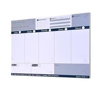 Pianificatore settimanale Pedrita Parker A4 - Planner settimanale senza data: Organizzatore settimanale per migliorare la produttività [52 fogli ad alto grammatura]