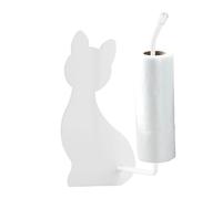 Pianificazione della carta - Parete o autoassemblaggio adesivo - Porta della carta igienica scaffale portaoggetti con supporto a forma di gatto per l'organizzazione di viaggio, frigorifero