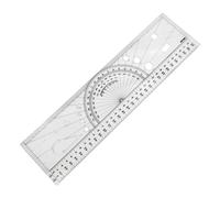 Pianificazione Route per pilota Righello Navigazione Aviazione Plastica Tr