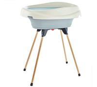 Pianificazione THERMOBABY - Fasciatoio e bagnetto VASCO - 2 in 1 - Fasciatoio - Bagnetto su gambe pieghevoli - Dalla nascita a 12 mesi (max. 11 kg) - Made in France