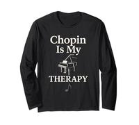 Pianista classico Piano Vita Musica Recital Regalo Chopin Maglia a Manica