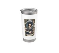 Pianista compositore di tarocchi Gustav Mahler Bicchiere termico in acciaio inox doppia parete