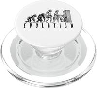 Pianista Evoluzione Divertente Pianista Musicista Musica PopSockets PopGrip per MagSafe