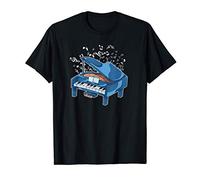 Pianista Musica Classica Note Musicali Regalo Pianoforte Maglietta