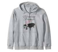 Pianista per matrimoni, musicista per pianoforte a coda Felpa con Cappuccio