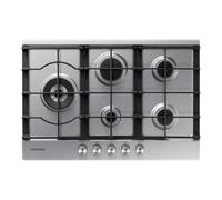 Samsung NA75J3030AS Piano cottura a gas 75cm 5 bruciatori, Inox