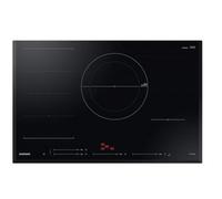 Samsung Piano cottura a induzione NZ84C6057KK in vetroceramica nero da 80 cm