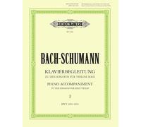 `Bach, Johann Sebasti` Piano Accompaniment To The Sonatas For S Book NUOVO