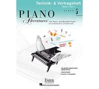 Piano Adventures: Technik- & Vortragsheft Stufe 5