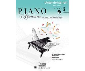 Piano Adventures: Unterrichtsheft Stufe 5 mit CD