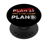 Piano B Criptovaluta BTC Blockchain Zloty Polacco Valuta PopSockets PopGrip Adesivo