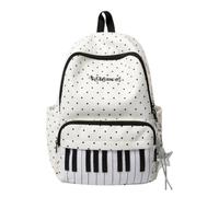 Piano Backpack Large Capacity Laptop Backpack School Bookbag 43x30x14cm