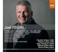 Piano & Chamber Music Vol. 1 - Joel Feigin (Audio Cd)