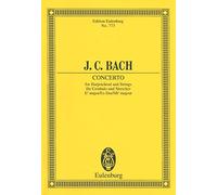 Piano Concerto in E-flat Major: Study Score: harpsichord and strings. Partition d'étude.
