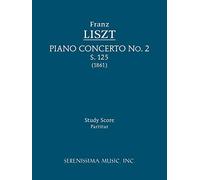 Piano Concerto No. 2, S. 125: Study score