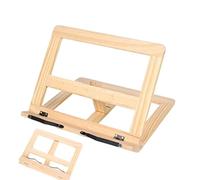 PIANO COOT CUISION, porta in legno - Porta ricette leggendo scaffale per libro di cucina pieghevole - Accessori da cucina rustici da ufficio multifunzione per tablet
