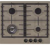 Piano cottura 4 Fuochi Incasso a gas 60cm colore Tartufo SLIM60 UG72
