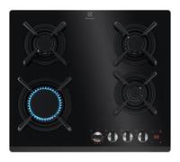 PIANO COTTURA 4 Fuochi Vertical Flame Cristallo Temperato ELECTROLUX KGG643753K#CONSEGNA IN 3 SETTIMANE#