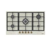 Piano cottura 90 cm con 5 fuochi colore avena - Aiace