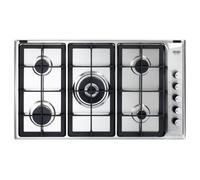De’Longhi IL 59 PRO ND piano cottura Acciaio inox Da incasso 86 cm Gas 5 Fornello(i)