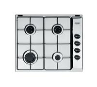 Piano cottura a gas 4 Fuochi Larghezza 60 cm colore Inox