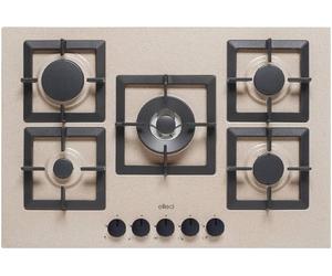 Piano Cottura a Gas ad Incasso 5 Fuochi Colore Avena Plano 75 cm PGSP75151CS Ell