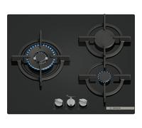 Piano cottura Bosch Serie 6 PPC6A6I10 3 fuochi FlameSelect vetro temperato nero