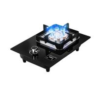 Piano Cottura A Gas Con Bruciatore Singolo, Portapentole In Ghisa, Con Protezione Anti-spegnimento, Fornello Indipendente Da Campeggio, All'aperto, 5,2 KW(LPG)