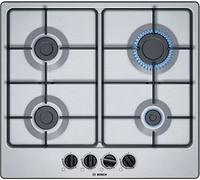 Bosch Serie 4 PGP6B5B86 piano cottura Acciaio inox Da incasso 60 cm Gas 4 Fornello(i)