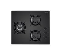 Piano cottura a gas - DAEWOO - 3 fuochi - 60 cm - BH6GKR21BNL - Nero - Nouvo