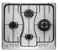Piano Cottura A Gas Electrolux RGG6243LOX 60CM 4 Fuochi A Rombo Acciaio Inox