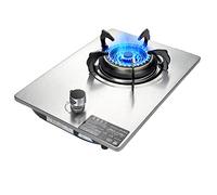 Piano Cottura a Gas, Fornello a Gas con bruciatore Fornello a Gas con bruciatore 5 2Kw Fornello da Incasso Tavolo da Cucina Portatile con Automatico