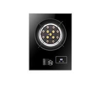 Piano Cottura A Gas, Fornello A Gas Fierce Fire da 7,2 KW A 13 cavità, NG/GPL, Fornello A Gas da Tavolo E Integrato con Protezione Contro La Fiamma for La Casa, Campeggio All'aperto(NG)