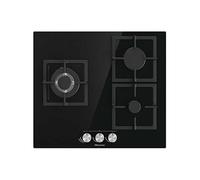 Hisense GG633B piano cottura Nero Superficie piana 58 cm Gas 3 Fornello(i)